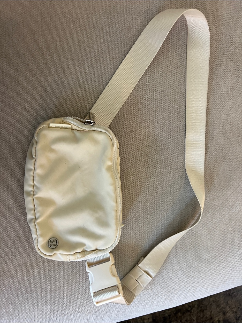 Cream Crossbody Sling Bag - Neutral Everyday Carry